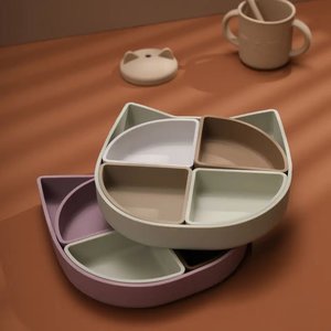 Silicone Kitten Dinner Plate