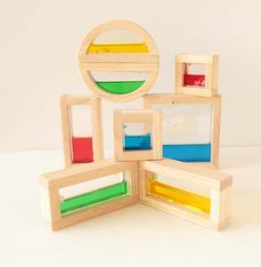Play Learn: 6pc Water Blocks