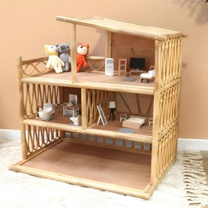 Bora Rattan Doll House