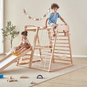 Climbing Structures: Boori Thetis Indoor Gym (Extended) with Accesories
