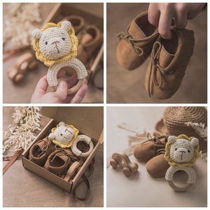 Crochet Lion Gift Box