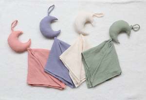 100% Organic Cotton Muslin Moon Comforter