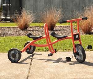Heavy Duty Pre School Twin Trike