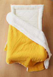 Organic Cotton Sherpa Blanket