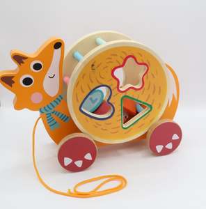 Toys: Fox Pull Along Toy