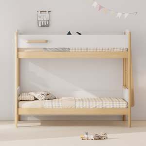 Boori Natty King Single Bunk Bed with Ladder