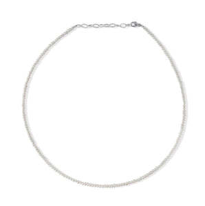 All: Sterling Silver Fresh Water Pearl Necklace