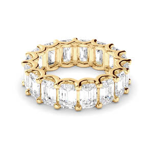 Rings: Emerald Cut Diamond Eternity Ring