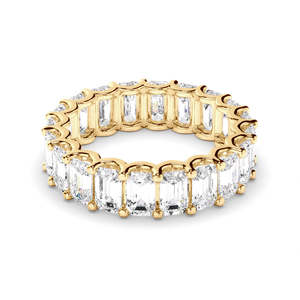 Emerald Cut Diamond Eternity Ring