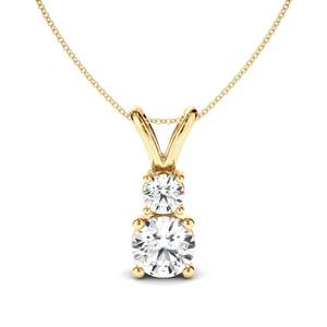 Round Brilliant Cut Diamond Pendant