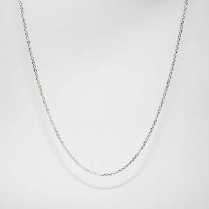 Sterling Silver Jewellery: Sterling Silver Diamond Cut Cable Chain