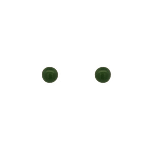 Gifts Under 100: 8mm Pounamu Ball Stud Earrings