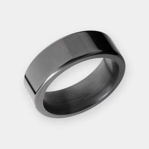 Gifts For Him: Kratos 8mm Black Diamond Ring