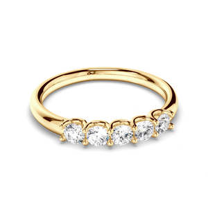 Diamond: Round Brilliant Cut Diamond Anniversary Ring