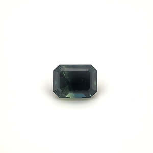 Sapphire: 1.09ct Emerald Cut Parti Australian Sapphire (Loose)