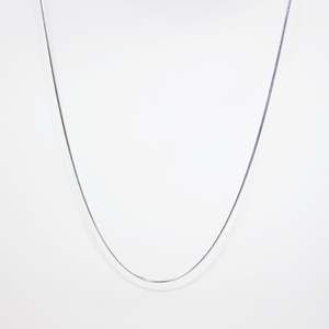 Foundation The Essentials: Sterling Silver 1.2mm Snake Chain