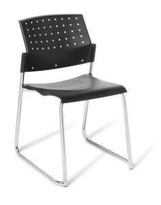 Visitor Chairs: 550 Sled Visitor Chair