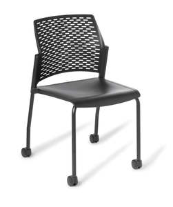 Punch 4-Leg on Castors Chair