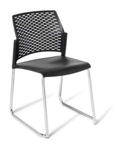 Visitor Chairs: Punch Sled Chair