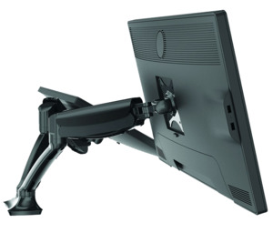 Dual Monitor Arms Mounts: Gladius Double Monitor Arm