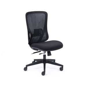Mesh Back Chairs: Ava Black