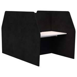Office Booths: Edge 2 Person Face to Face Focus Booth
