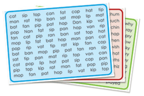Fluency sheets, sets - Agility With Sound