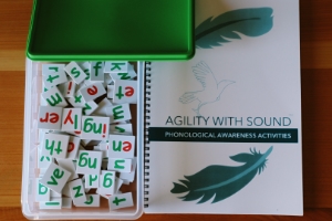 Products: Letter tiles and Activities manual - Agility With Sound