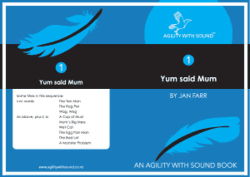 Products: Book 1-12 'Yum said Mum' - Agility With Sound