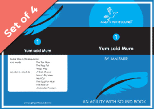 Products: Lvl 1 - 12 'Yum said Mum' (Set) - Agility With Sound