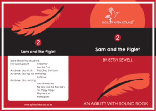 Products: Book 2-16 'Sam and the Piglet' - Agility With Sound