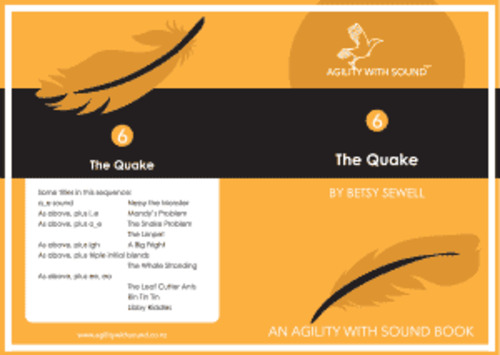 Products: Book 6-02 'The Quake' - Agility With Sound