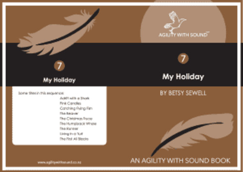 Products: Book 7-04 'My Holiday' - Agility With Sound