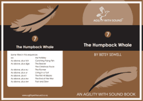 Products: Book 7-08 'The Humpback Whale' - Agility With Sound