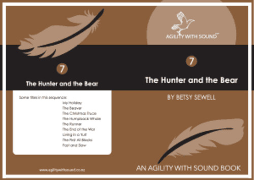 Products: Book 7-15 'The Hunter and the Bear' - Agility With Sound