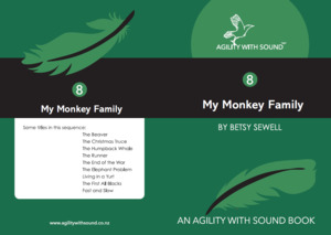 Products: Lvl 8 - 04 'My Monkey Family' (Book) - Agility With Sound