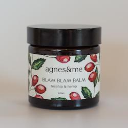 For Front: Blam Blam Beauty Balm with Organic Rosehip and Hemp