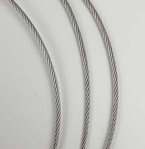 Cable: Cable - 1/8" x 500', 7x7 Stainless Steel