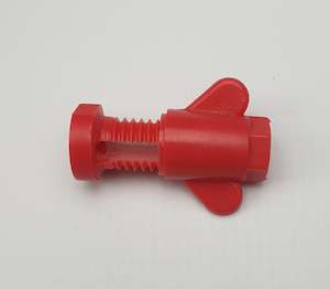 Thumb Screws: Azuma Nut - 3/16" Red
