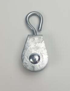 Pulleys: Pulley - 7/8" Nylon Swivel Zinc