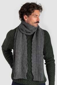 Scarves: Baby Alpaca Basket Weave Scarf