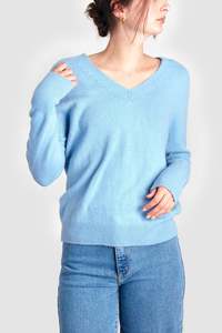Womens Nimbus Seamless V Neck Jumper