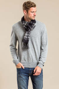 Accessories: Cashmere Tartan Scarf