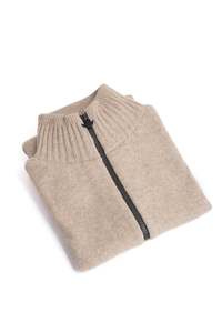 Nimbus Knitwear: Mens Merino Possum Nimbus Full Zip Vest