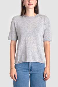 Womens Knitwear: Cashmere T Shirt