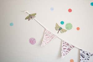 Aho Pepi: Native Moth and Butterfly Wall Decal Set
