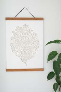 Aho Kainga: Puāwai (Paper cut)