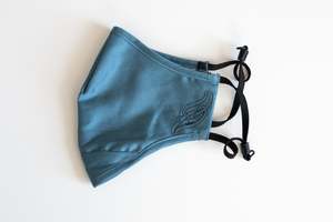 Aho Iti: Face Mask - Denim Blue