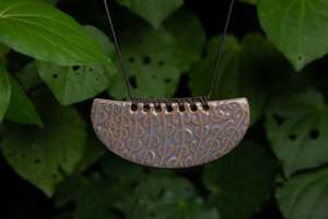 Aho Uku: Mangopare Whakakai (Pendant), One Off soft purple