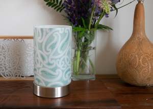 Aho Kainga: DIY: Glass Lamp Printed Film